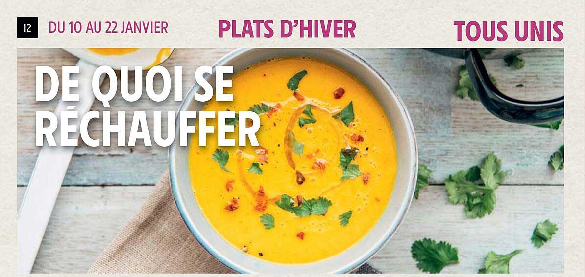 de quoi se réchauffer