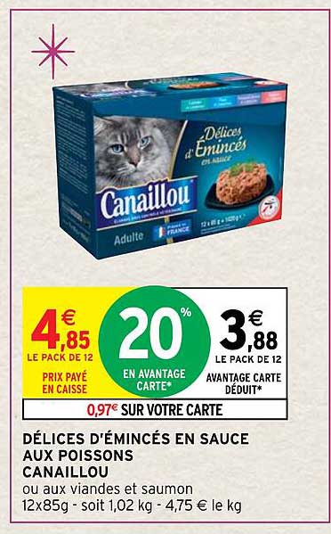 Délices D'émincés En Sauce Aux Poissons Canaillou