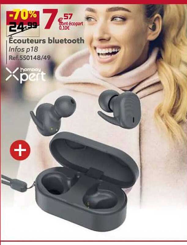 écouteurs Bluetooth Homday Xpert
