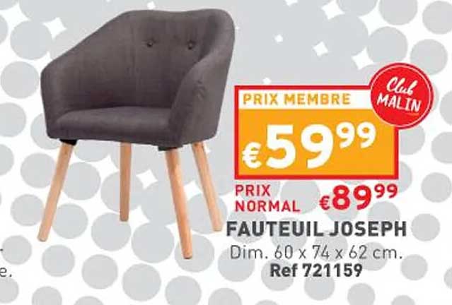 Fauteuil Joseph