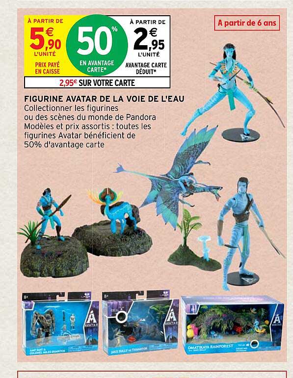 figurine avatar de la voie de l'eau