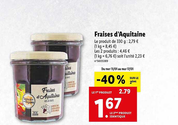 fraise d'aquitaine
