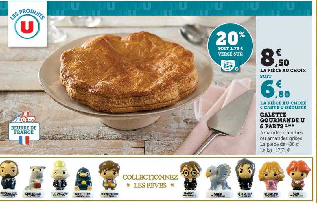 Galette Gourmande U 6 Parts