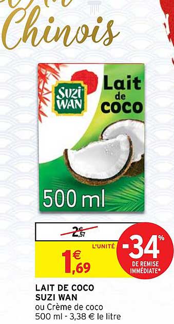 lait de coco suzi wan
