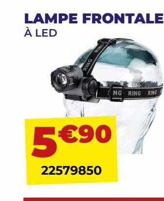 lampe frontale à led