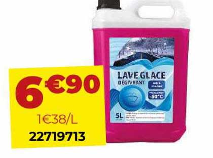 lave glace dégivrant