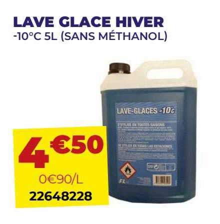 lave glace hiver