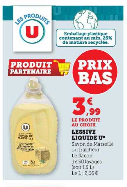 Lessive Liquide U