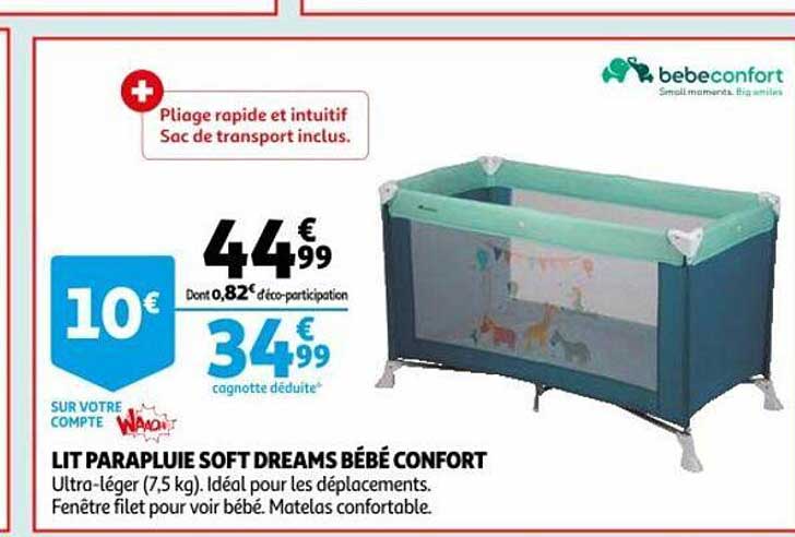 lit paraplue soft dreams bébé confort
