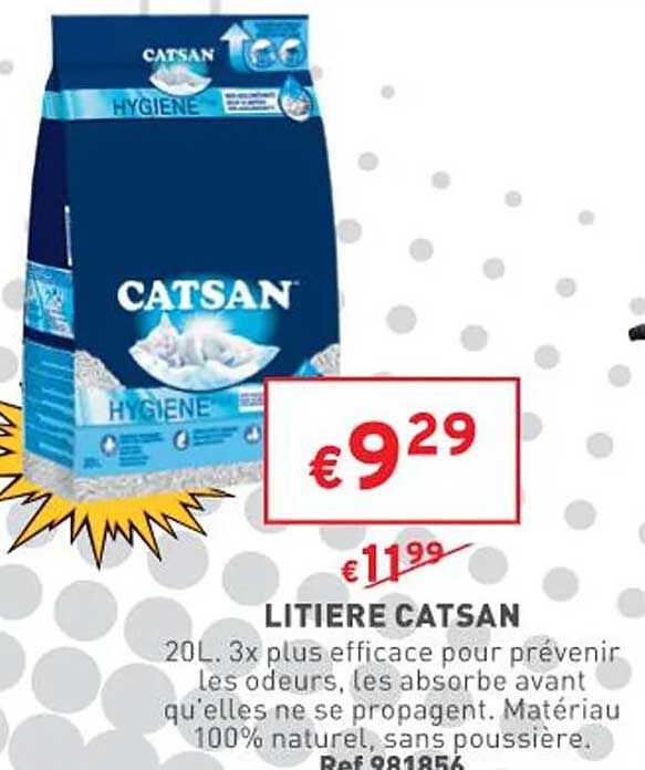 Litière Catsan
