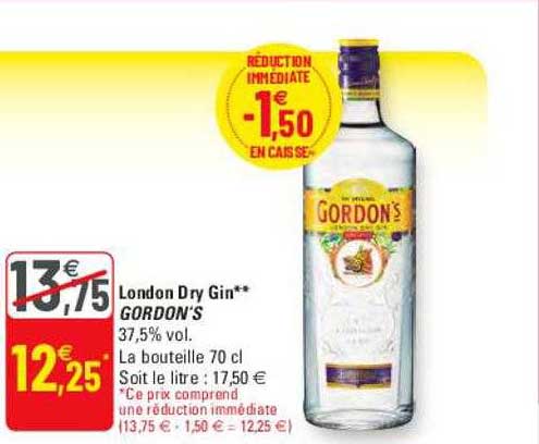 London Dry Gin Gordon's