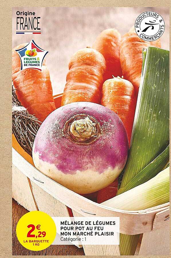 Mélange De Légumes Pour Pot Au Feu Mon Marché  Plaisir