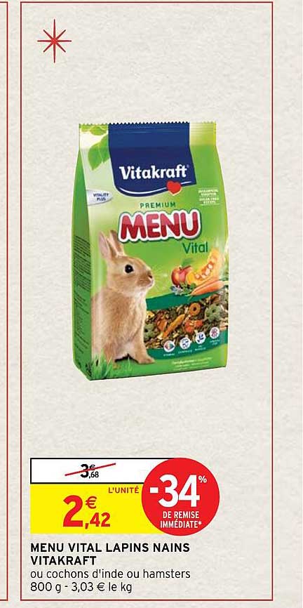 menu vital lapins nains vitakraft