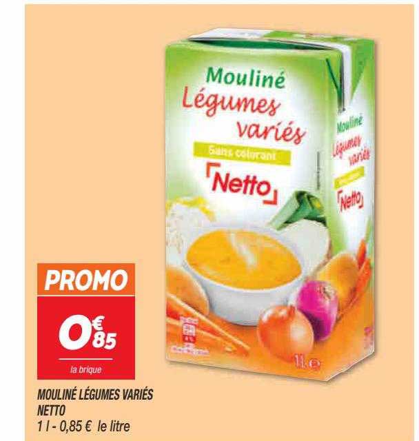 Mouliné Légumes Variés Netto