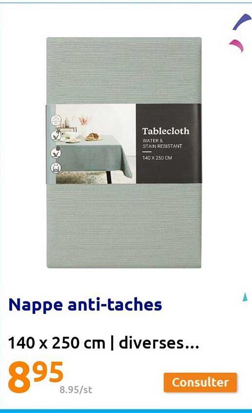 nappe anti-taches