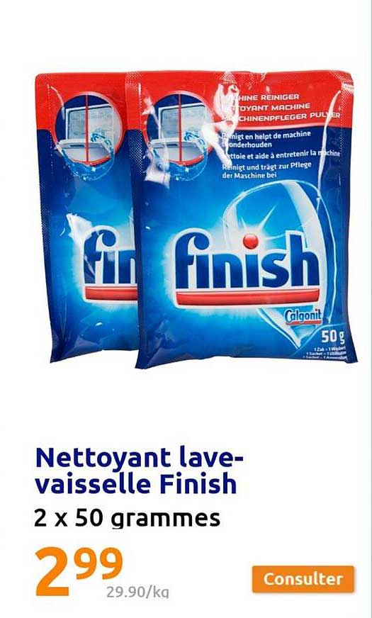 nettoyant lave-vaisselle finish