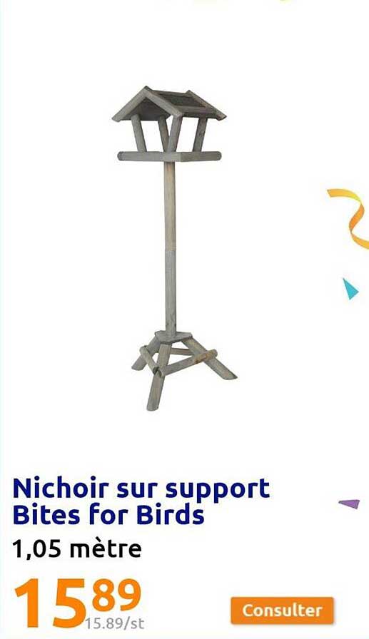 nichoir sur support bites for birds