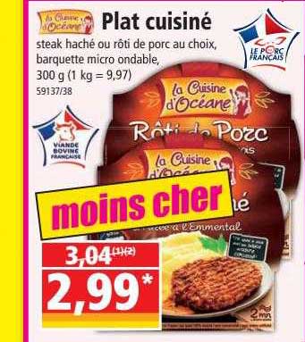 Plat Cuisiné La Cuisine D'océane