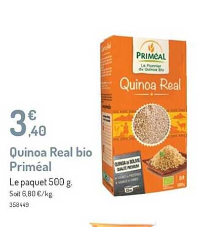 quinoa real bio priméal