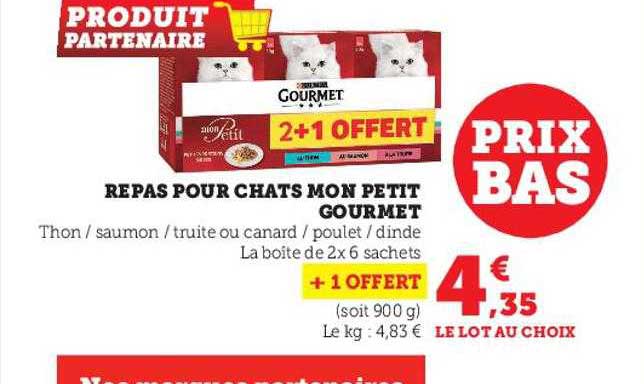 repas pour chats mon petit gourmet