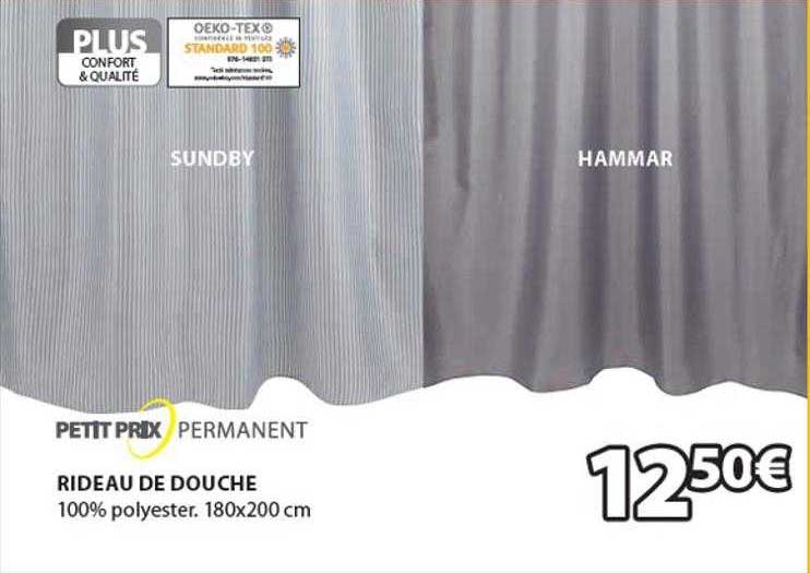 Rideau De Douche Sundby, Hammar