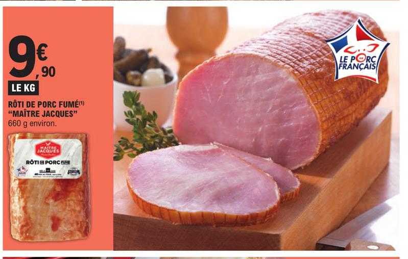 rôti de porc fumé "maître jacques"