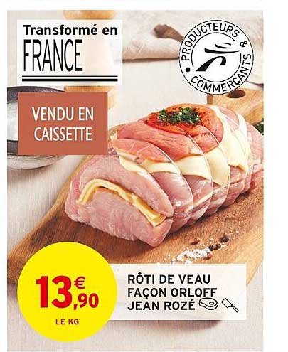 rôti de veau façon orloff jean rozé