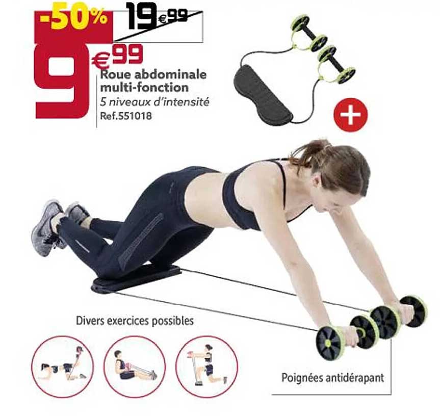 roue abdominale multi-fonction