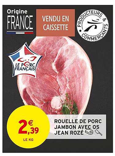rouelle de porc jambon avec os jean rozé