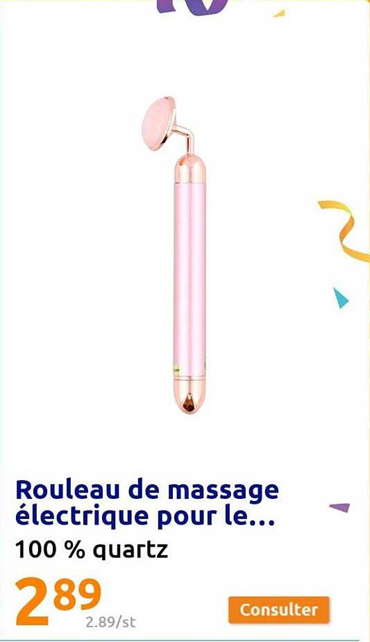 rouleau de massage électrique pour le...