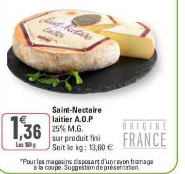 saint-nectaire laitier a.o.p.