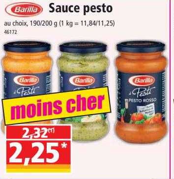 Sauce Pesto Barilla