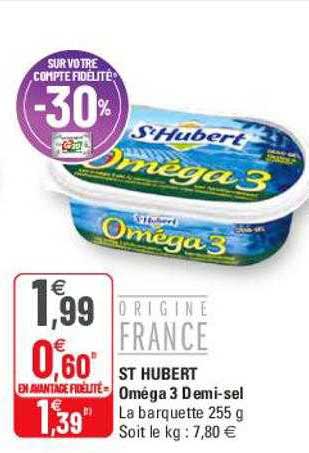 st hubert oméga 3 demi-sel