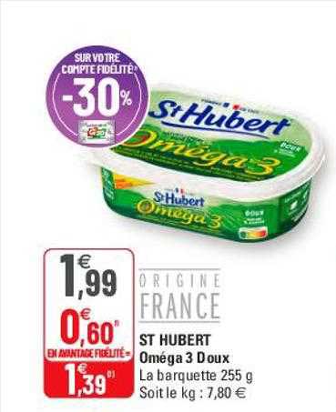st hubert oméga 3 doux