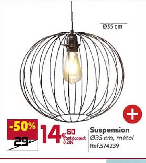 suspension ø35 cm