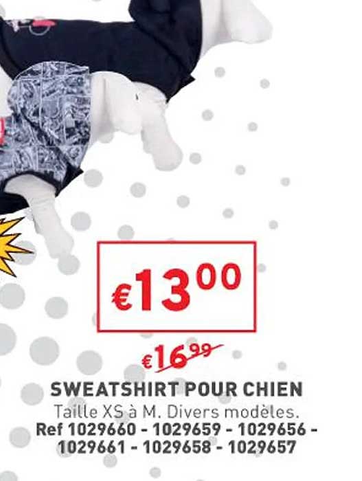 Sweatshirt Pour Chien