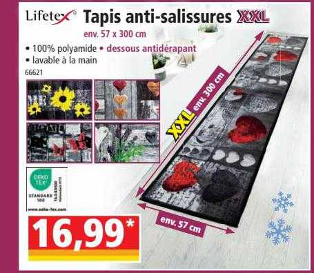 Tapis Antisalissures Xxl Lifetex