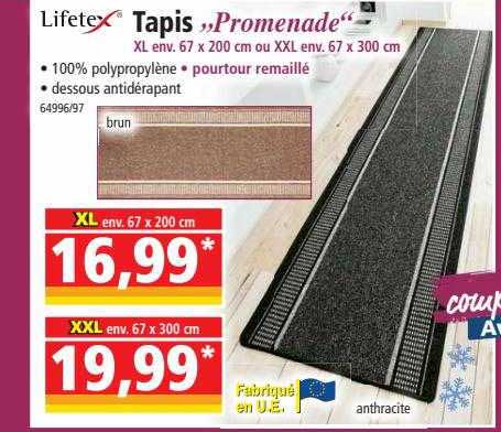 Tapis „promenade“ Lifetex