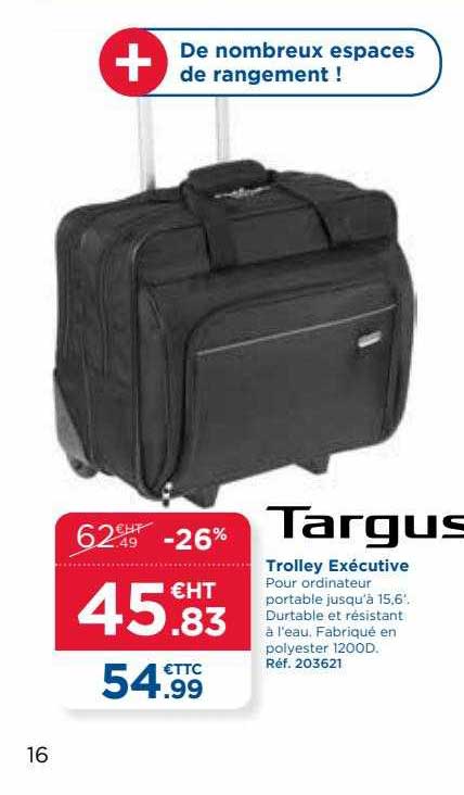 trolley exécutive targus