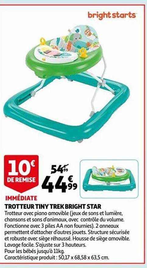 trotteur tiny trek bright star