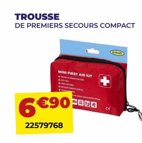 trousse de premiers secours compact
