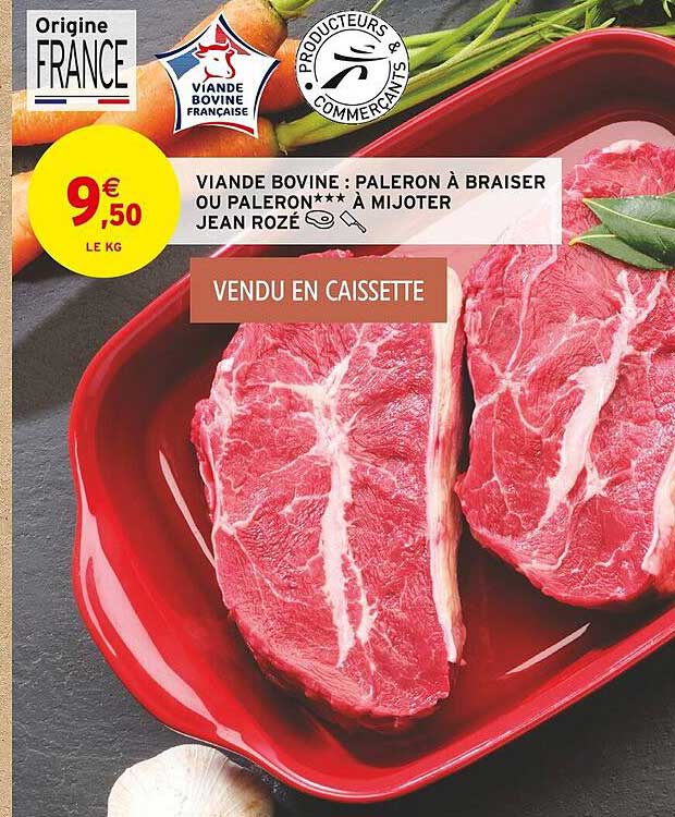 viande bovine : paleron à braiser ou paleron à mijoter jean rozé