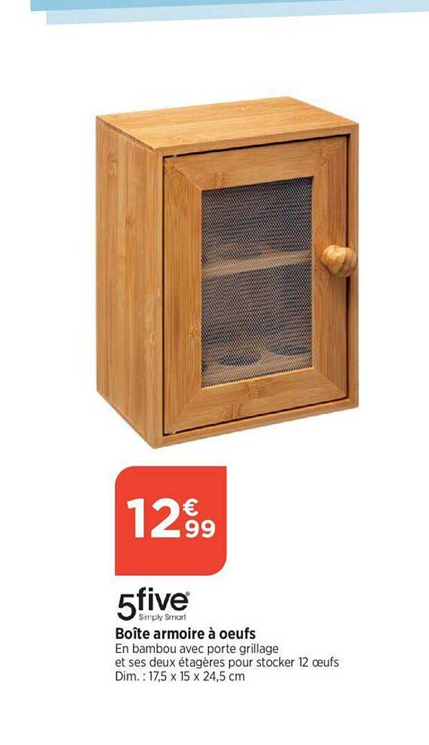 Boîte Armoire à œufs 5five