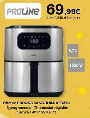 Friteuse Proline Sans Huile