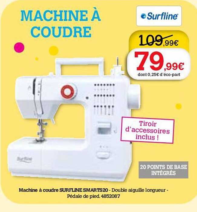 machine à coudre surfline smarts20