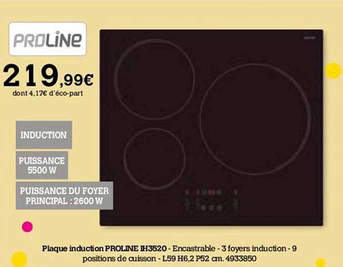 Plaque Induction Proline