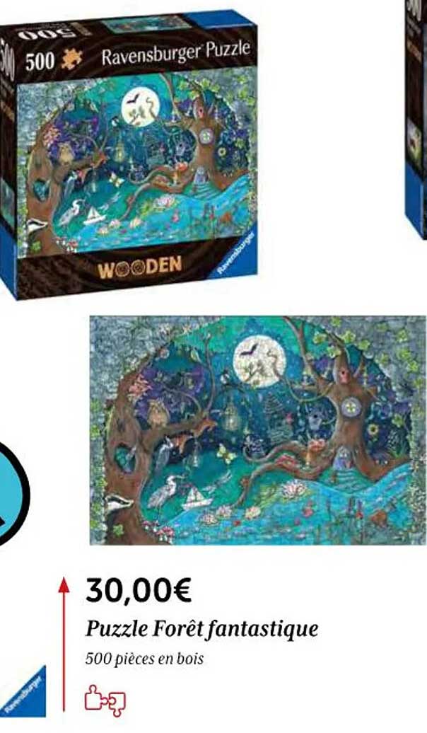 puzzle forêt fantastique