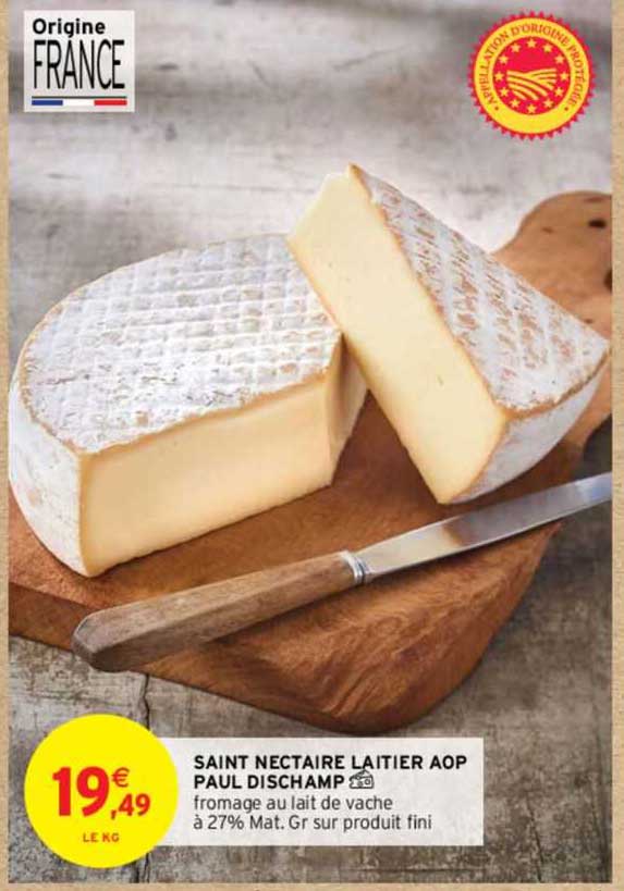 saint nectaire laitier aop paul dischamp