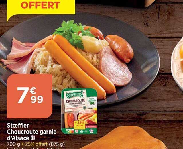 Stoeffler Choucroute Garnie D'alsace