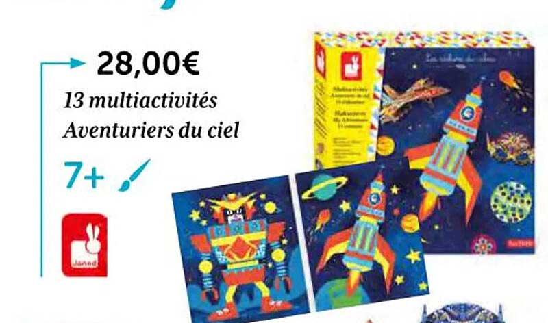 13 multiactivités aventuriers du ciel